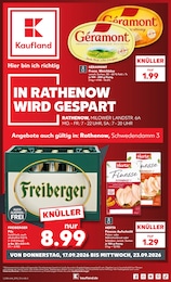 Kaufland Prospekt "Hier bin ich richtig", 74 Seiten, 17.09.2026 - 17.09.2026 Aktueller Kaufland Prospekt, "Hier bin ich richtig", mit Angeboten der Woche, gĂŒltig von 17.09.2026 bis 17.09.2026