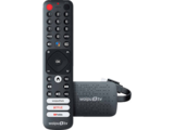 4K Stick + Fernbedienung Streaming-Stick, schwarz Angebote von waipu.tv bei MediaMarkt Saturn Moers für 6,50 €