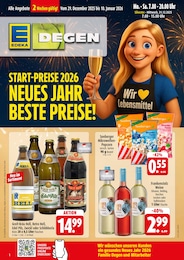 Aktueller EDEKA Prospekt, "Wir lieben Lebensmittel!", mit Angeboten der Woche, gültig von 29.12.2025 bis 29.12.2025