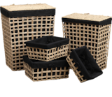 Panière à linge ajourée - Maxi Bazar à Amiens Panière à linge ajourée en promo chez Maxi Bazar Amiens à 4,99 €