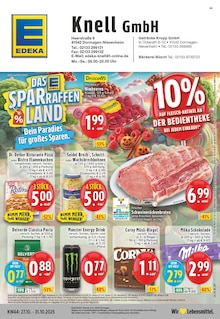 Aktueller EDEKA Prospekt "Aktuelle Angebote" für Dormagen Aktueller EDEKA Prospekt für Dormagen mit  Seiten