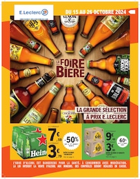 Catalogue Supermarchés E.Leclerc en cours à Apt et alentours, LA FOIRE À LA BIÈRE, 16 pages, 15/10/2024 - 26/10/2024