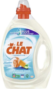Lessive liquide lait d’amande douce & Marseille* - Géant Casino à Aubervilliers Lessive liquide lait d’amande douce & Marseille* en promo chez Géant Casino Aubervilliers à 5,79 €