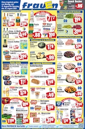 Aktueller E center Supermarkt Prospekt in Hohenaspe und Umgebung, "Top Angebote" mit 2 Seiten, 11.08.2025 - 16.08.2025