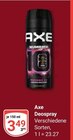 Deospray im Angebot bei GLOBUS in Bruchsal Deospray Angebote von Axe bei GLOBUS Bruchsal für 3,49 €