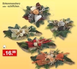 Birkenmoosherz oder -schiffchen Angebote bei Zimmermann Hannover für 16,99 €