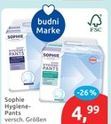 Hygiene-Pants Large von Sophie im aktuellen budni Prospekt