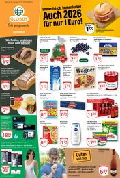 GLOBUS Prospekt: "Aktuelle Angebote", 27 Seiten, 26.01.2026 - 31.01.2026