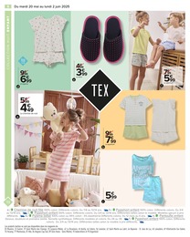 Prix et réduction Pyjama dans le prospectus Carrefour en cours Offre Pyjama dans le catalogue Carrefour du moment à la page 10