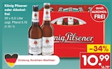 Aktuelles König Pilsener Angebot bei Netto Marken-Discount in Düsseldorf ab 10,99 €