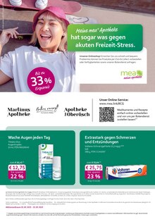 Aktueller mea - meine apotheke Prospekt "Unsere Mai-Angebote" für Kempten (Allgäu) Aktueller mea - meine apotheke Prospekt für Kempten (Allgäu) mit Seiten