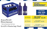 Aktuelles Mineralwasser Angebot bei METRO in Mannheim ab 12,14 €