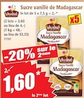 Promo Sucre Vanillé de Madagascar à 1,60 € dans le catalogue Norma à Benfeld