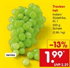 Trauben hell Angebote bei Netto Marken-Discount Karlsruhe für 1,99 €