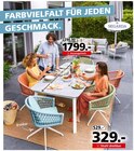 Tischgruppe von Segarda im aktuellen Segmüller Prospekt für 329,00 €