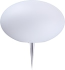 JYSK Solarlampe HAVESANGER Ø25xH17cm weiß von JYSK im aktuellen JYSK Prospekt