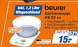 Küchenwaage KS 25 ex bei expert im Coesfeld Prospekt für 15,00 €