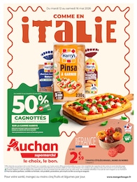 Catalogue Supermarchés Auchan Supermarché en cours à Annot et alentours, COMME EN ITALIE, 8 pages, 12/05/2026 - 18/05/2026