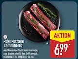 Lammfilets von MEINE METZGEREI für 6,99 € bei ALDI Nord im Angebot Lammfilets von MEINE METZGEREI im aktuellen ALDI Nord Prospekt
