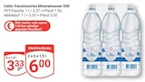 französisches Mineralwasser Still Angebote von Celtic bei GLOBUS Hofheim für 6,00 €