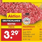 Hackfleisch gemischt bei Netto Marken-Discount im Prospekt "" für 3,29 €