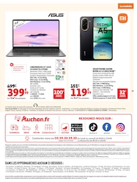 Prix et réduction Téléphonie dans le prospectus Auchan Hypermarché en cours Offre Téléphonie dans le catalogue Auchan Hypermarché du moment à la page 19