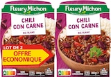 Chili con carne riz blanc - FLEURY MICHON dans le catalogue Carrefour