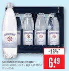 Mineralwasser Angebote von Gerolsteiner bei Marktkauf Maintal für 6,49 €