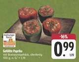 Gefüllte Paprika Angebote bei E center Schwabach für 0,99 €