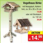 Vogelhaus Birke ca. 26 x 26 x 25 cm im Angebot bei Zimmermann in Oldenburg Vogelhaus Birke ca. 26 x 26 x 25 cm Angebote bei Zimmermann Oldenburg für 14,99 €
