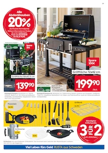 Grill im aktuellen Rusta Prospekt (Bremen) Grill im Rusta Prospekt "Willkommen zu Hause in Schweden!" mit 24 Seiten (Bremen)