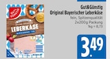 Original Bayerischer Leberkäse von Gut&Günstig im aktuellen E xpress Prospekt für 3,49 €