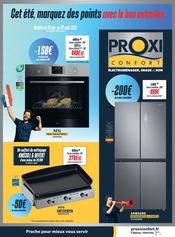 Promos Réfrigérateur dans le catalogue "Cet été, marquez des points avec le bon entretien" de Proxi Confort Réfrigérateur en promo dans le catalogue Proxi Confort à la page 1