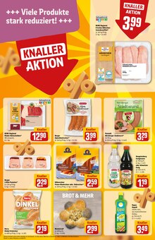 Mettwurst im aktuellen REWE Prospekt (Nürnberg) Mettwurst im REWE Prospekt "Dein Markt" mit 34 Seiten (Nürnberg)