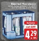 Mineralwasser Angebote von Römerwall bei E center Wuppertal für 4,29 €