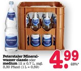 Mineralwasser classic Angebote von Peterstaler bei E center Karlsruhe für 4,99 €