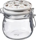 Glasvorratsdose, Tannenzweige & Zapfen mit Bügelverschluss (450 ml) von BOLTZE im aktuellen dm-drogerie markt Prospekt für 5,95 €