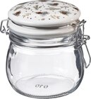 Glasvorratsdose, Tannenzweige & Zapfen mit Bügelverschluss (450 ml) im dm-drogerie markt Prospekt Glasvorratsdose, Tannenzweige & Zapfen mit Bügelverschluss (450 ml) von BOLTZE im aktuellen dm-drogerie markt Prospekt für 5,95 €