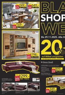 Bett im BRAUN Möbel-Center Prospekt "BLACK SHOPPING WEEK" mit 4 Seiten (Reutlingen)