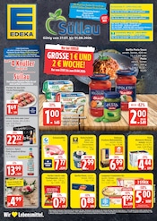 EDEKA Supermarkt Prospekt der aktuellen Woche mit 28 Seiten, gültig von 27.07.2026 bis 01.08.2026, in Trittau und Umgebung Aktueller EDEKA Supermarkt Prospekt in Trittau und Umgebung, "Top Angebote" mit 28 Seiten, 27.07.2026 - 01.08.2026