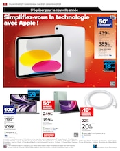 Ipad Angebote im Prospekt "OFFREZ LA MAGIE DU HIGH-TECH POUR NOËL !" von Carrefour Ipad Angebote im Prospekt "OFFREZ LA MAGIE DU HIGH-TECH POUR NOËL !" von Carrefour auf Seite 10