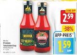 Premium-Tomatenketchup im Angebot bei E center in Berlin Premium-Tomatenketchup Angebote von Werder bei E center Berlin für 1,59 €