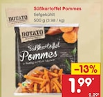 Süßkartoffel Pommes bei Netto Marken-Discount im Prospekt "" für 1,99 €