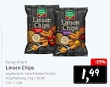 Linsen Chips von funny-frisch im aktuellen Konsum Prospekt für 1,49 €