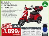 ELEKTROMOBIL E-TRIKE 25 Angebote von Rolektro bei Marktkauf Fürth für 1.899,00 €