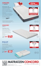 Komfortschaummatratze im Matratzen Concord Prospekt "AUS LIEBE ZU GUTEM SCHLAF" auf Seite 8