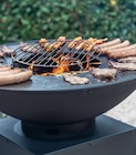 Brasero Onyx avec grille centrale + housse en promo chez Botanic Brasero Onyx avec grille centrale + housse dans le catalogue Botanic