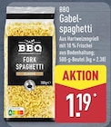 Gabel-spaghetti von BBQ für 1,19 € bei ALDI Nord im Angebot Gabel-spaghetti von BBQ im aktuellen ALDI Nord Prospekt