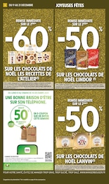 Prix et réduction Chocolat dans le prospectus Intermarché Super en cours Offre Chocolat dans le catalogue Intermarché Super du moment à la page 4