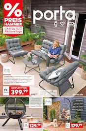 Aktueller porta Möbel Prospekt mit Grillzubehör, "GARTEN AKTIONSTAGE", Seite 1